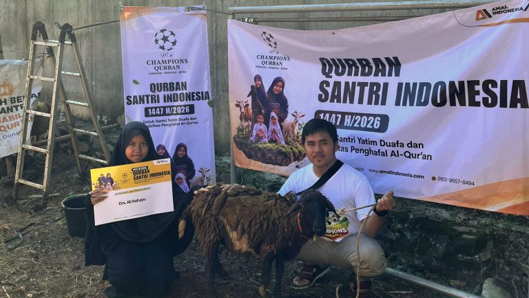 Dari Kampung Muallaf hingga Palestina, Amal Indonesia Mendistribusikan Hewan Kurban kepada 9.360 Penerima Manfaat